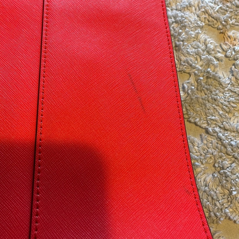 Rebecca Minkoff Red Carry All Bag - Picture 5 of 7